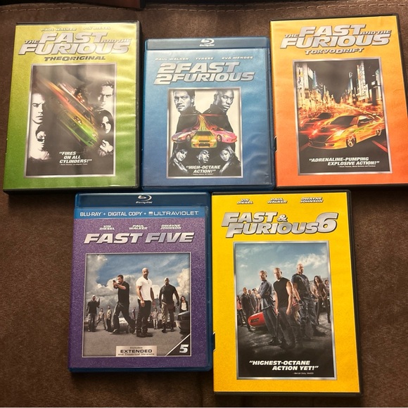 Fast & Furious 5 DVD Collection